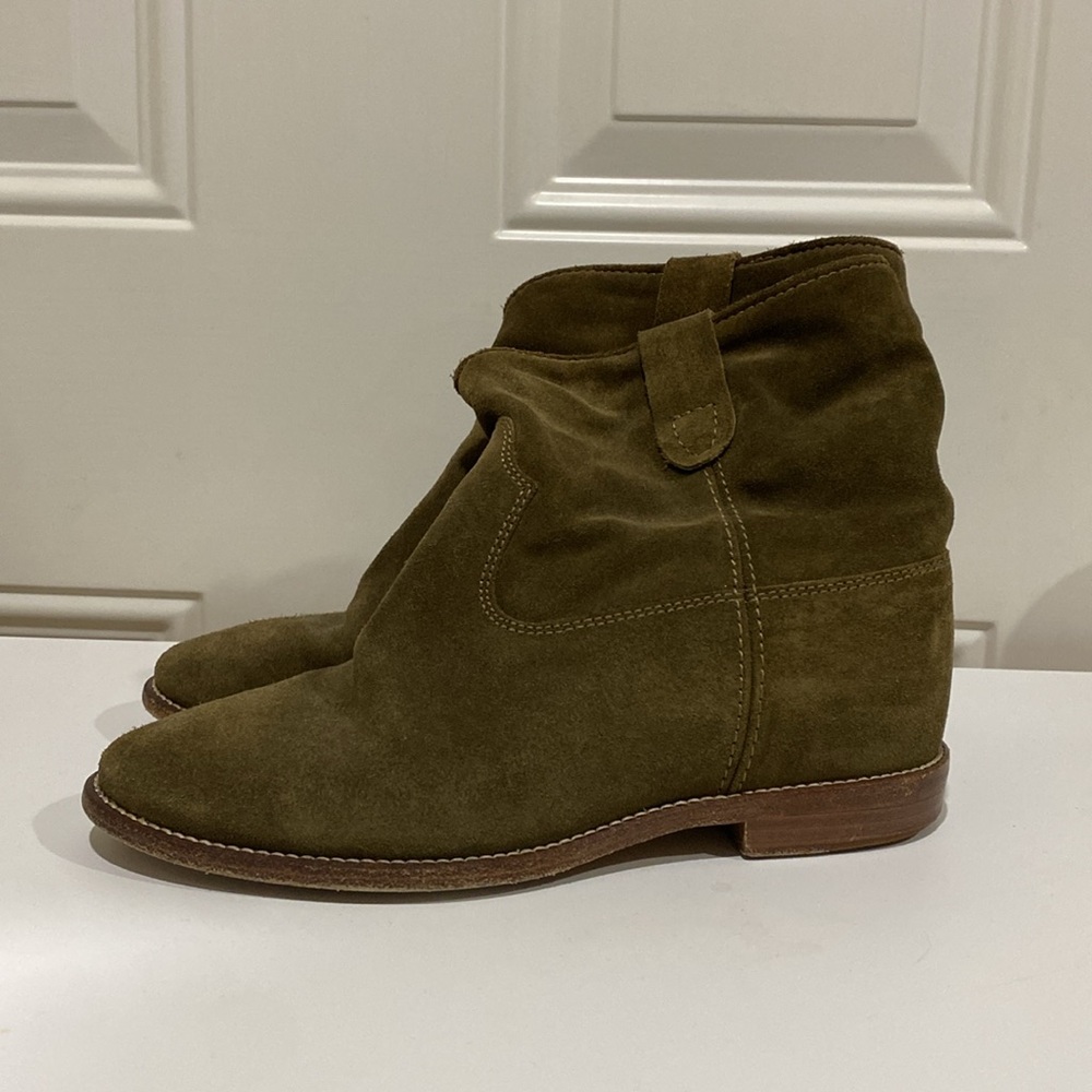 Isabel Marant Etoile Crisi Wedge Boots - Picture 2 of 12